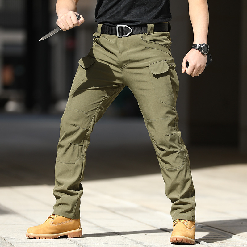 Fishing Pants Waterproof - Taktik Pantolon Kamuflaj Eğitim Pantolonu İlkbahar