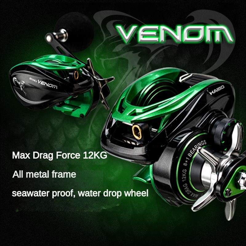 HAIBO VENOM anti-tuzlu su balı - Kastking Reel Zephyr incelemesi ve fiyatı